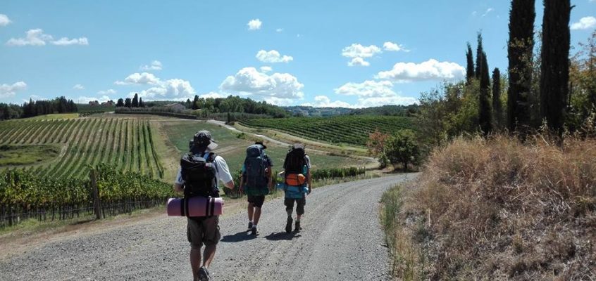 Via Francigena. 12.08.17 San Miniato – Gambassi Terme